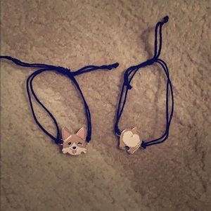 Corgis bracelet set